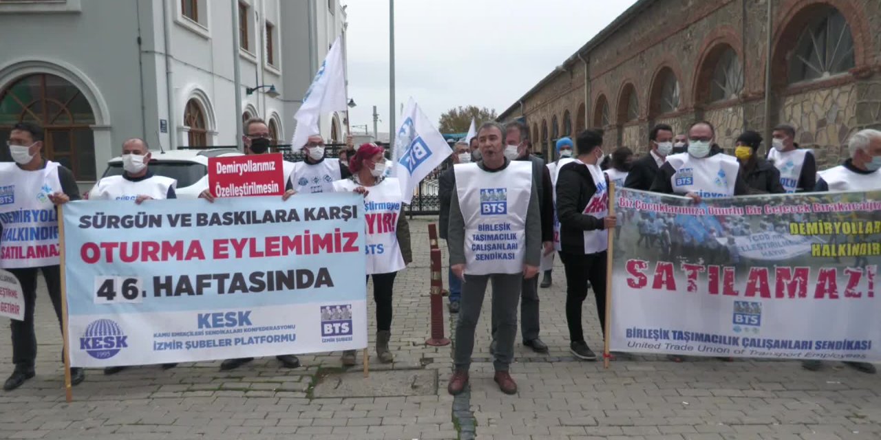 DEMİRYOLU İŞÇİLERİ: "GEÇİNEMİYORUZ DEMEK SUÇSA BU SUÇU İŞLEYECEĞİZ"