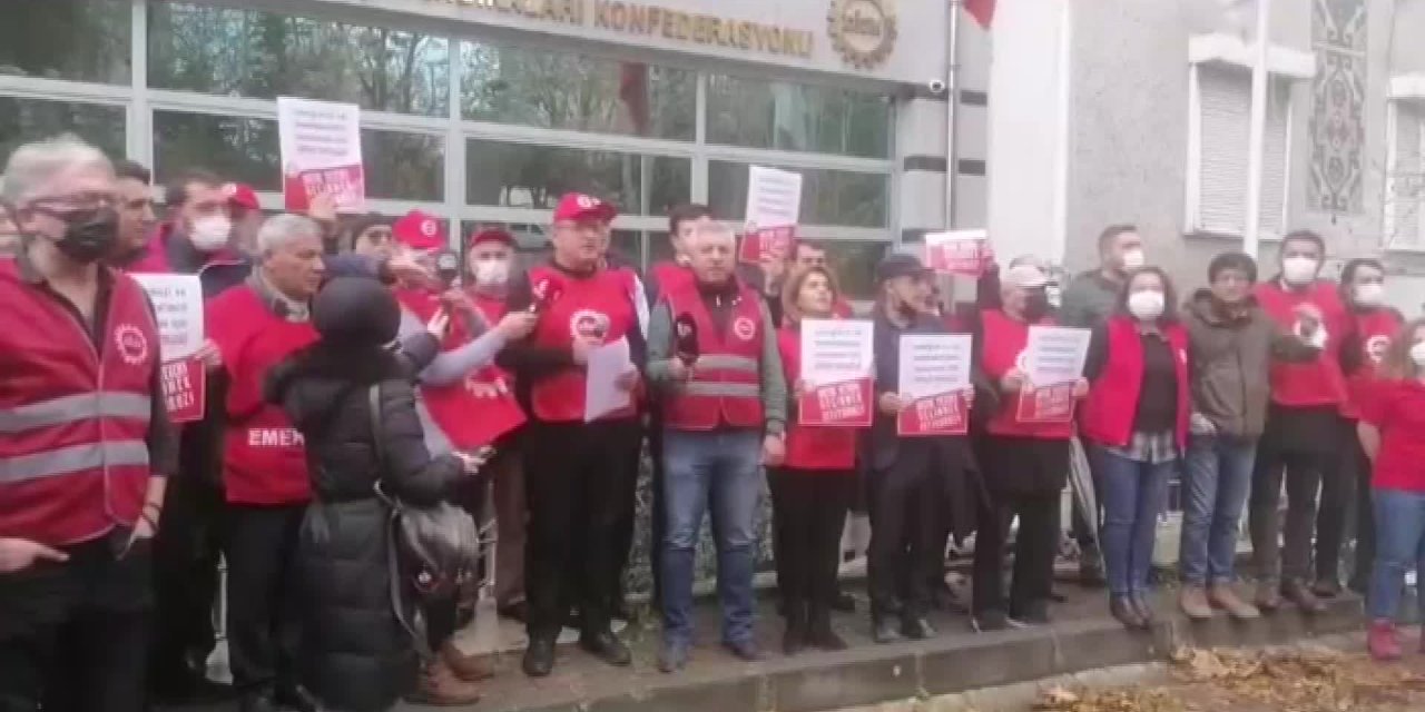 DİSK İSTANBUL TEMSİLCİSİ KARATAŞ: “ASGARİ ÜCRETİ 5200’E NETLEDİK, BUGÜN YENİ BİR TESPİT YAPSAK FARKLI BİR RAKAM ÇIKAR”