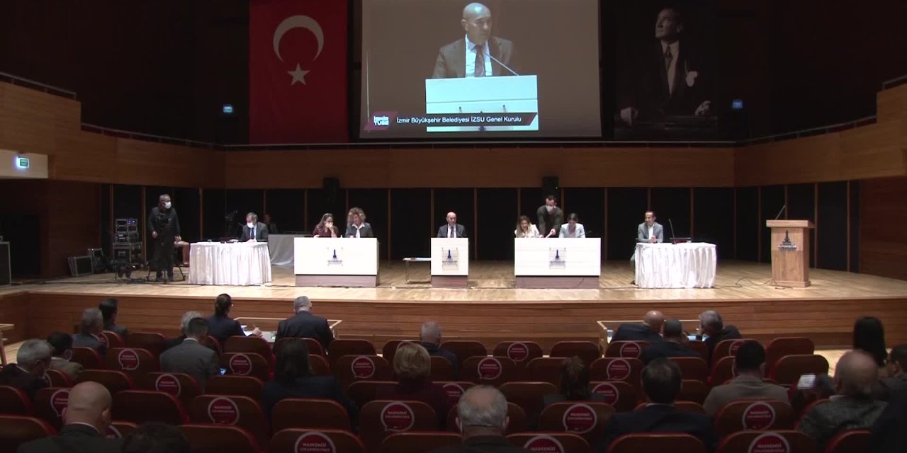 İZSU'NUN 3 MİLYAR 800 MİLYON LİRALIK BÜTÇESİ KABUL EDİLDİ
