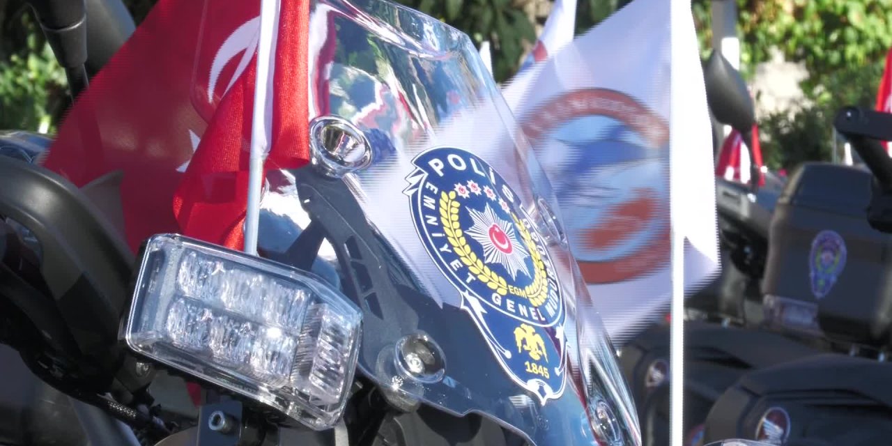 EMNİYET GENEL MÜDÜRLÜĞÜ'NE HİBE EDİLEN 215 MOTOSİKLET TÖRENLE HİZMETE GİRDİ