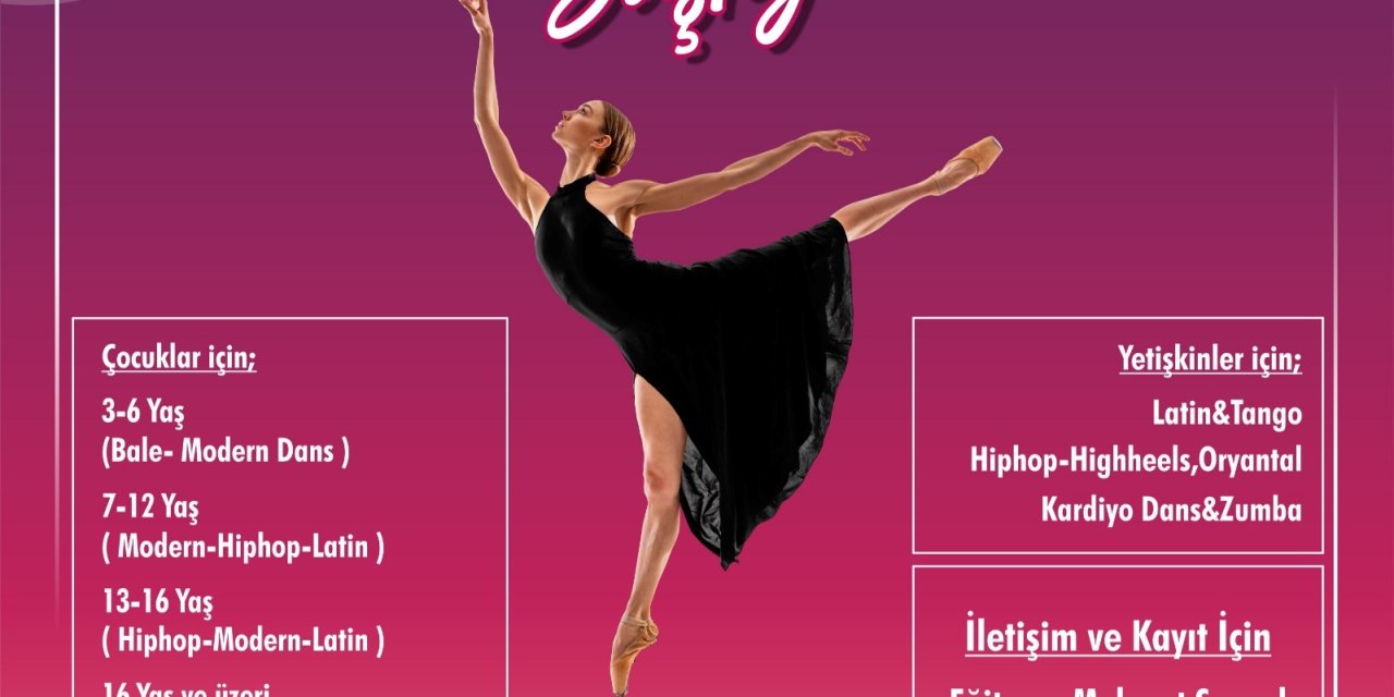 MENDERES’TE DANS KURSLARI BAŞLIYOR