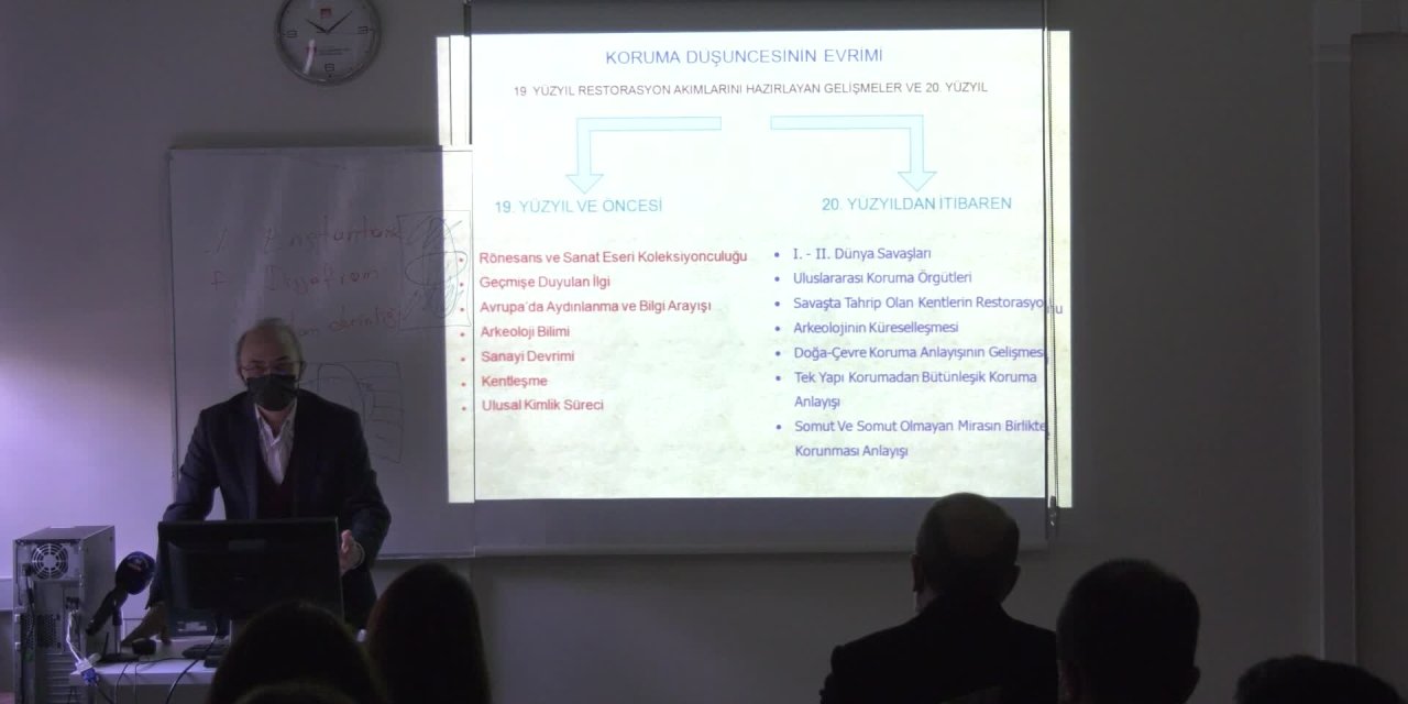 ANKARA'DA ÜNİVERSİTELERLE TARİHİ ESERLERİN KORUNMASİ İÇİN İŞ BİRLİĞİ