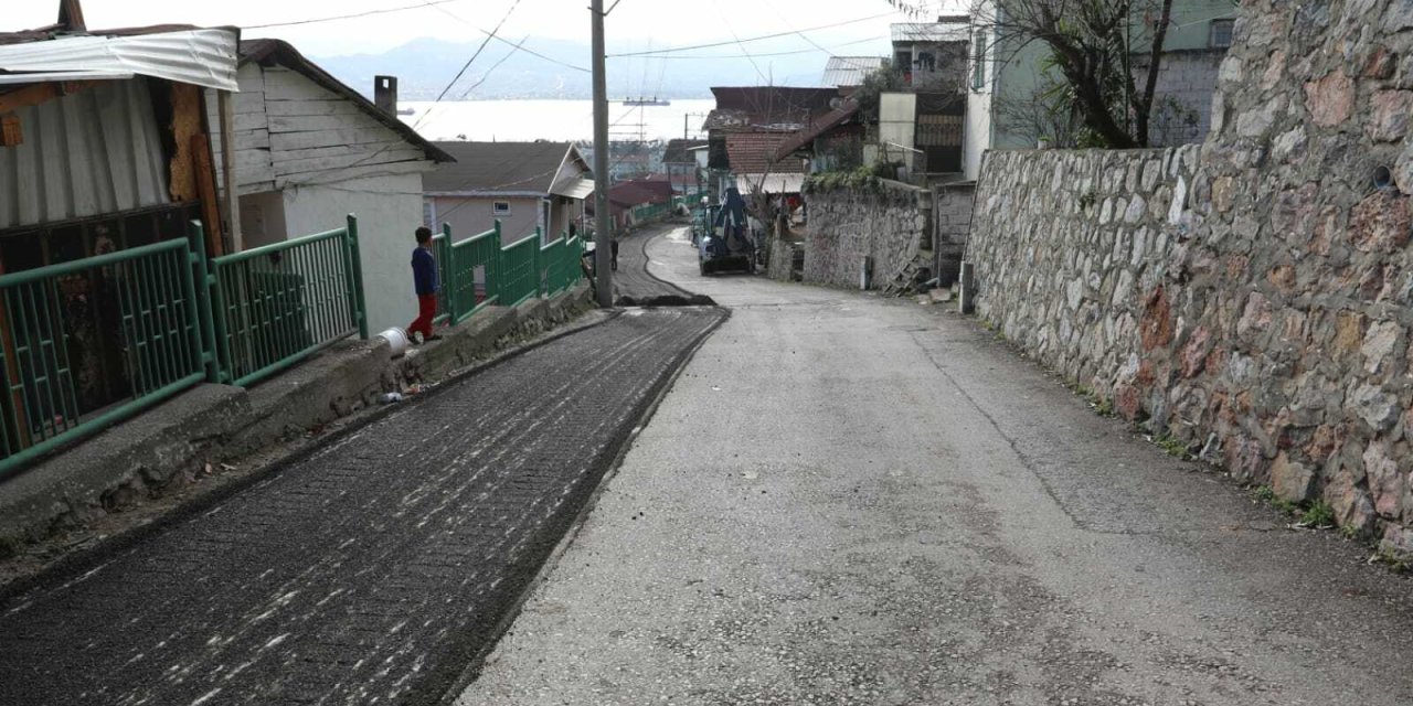İZMİT BELEDİYESİ SERDAR BAYIRI'NI YENİLİYOR
