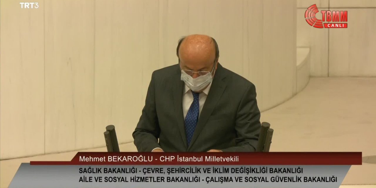 CHP’Lİ BEKAROĞLU: SAĞLIK BAKANLIĞI, ÜNİVERSİTE HASTANELERİNİ BATIRIYOR