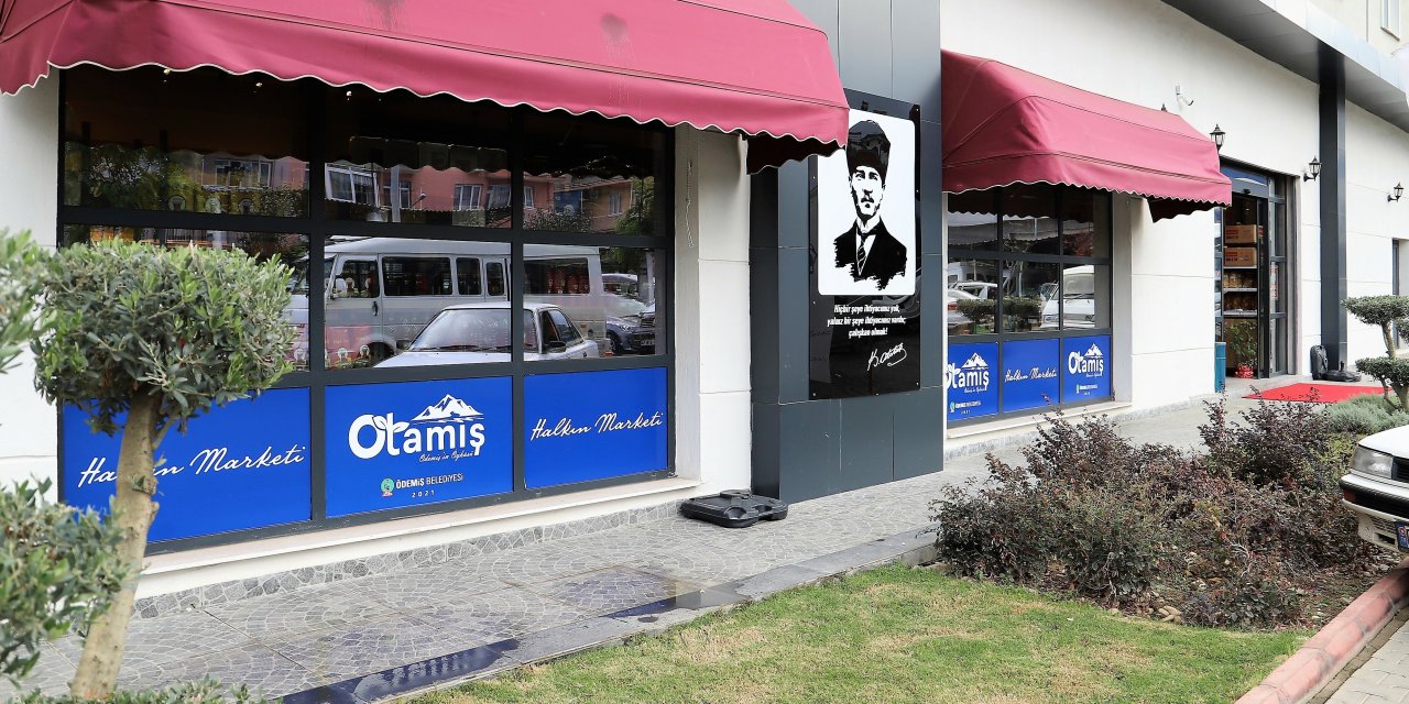 ÜRETİCİ VE TÜKETİCİYİ "OTAMIŞ HALKIN MARKETİ" İLE BULUŞTURUYOR