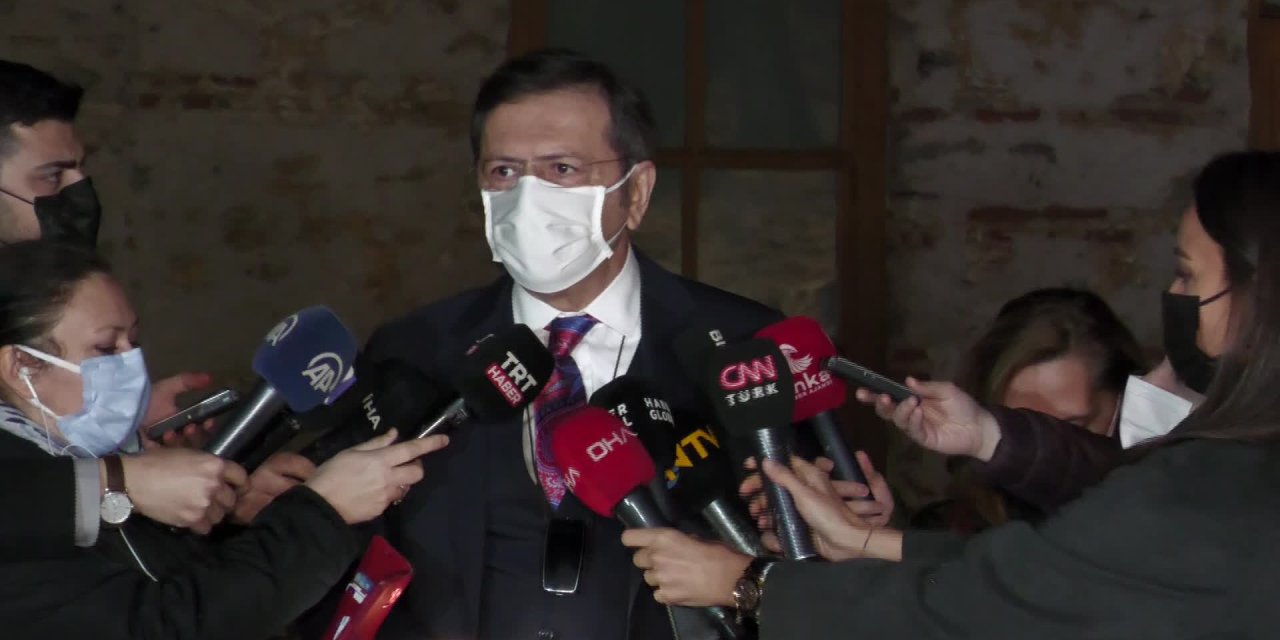BAKAN NEBATİ, İŞ DÜNYASININ ÖNDE GELEN İSİMLERİYLE 6,5 SAAT GÖRÜŞTÜ