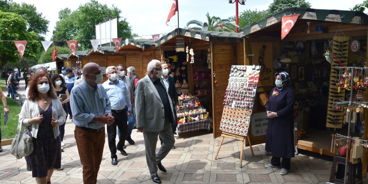 KDZ. EREĞLİ'DE SANAT SOKAĞI YENİ DÖNEME HAZIRLANIYOR