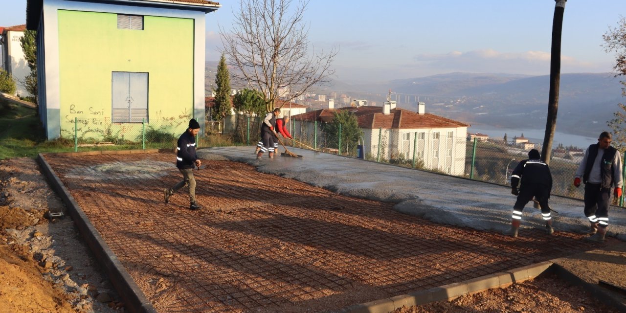 İZMİT BELEDİYESİ'NDEN TEPEKÖY’E YENİ PARK