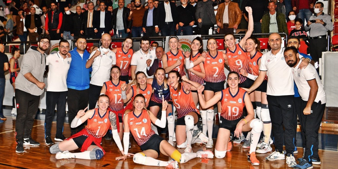 ÇUKUROVA BELEDİYESİ SK'DEN 9. GALİBİYET