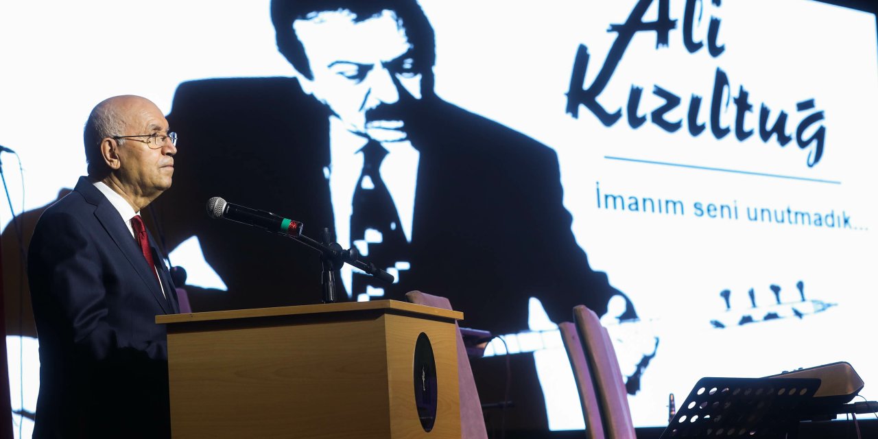 HALK OZANI ALİ KIZILTUĞ YENİMAHALLEDE'DE ANILDI