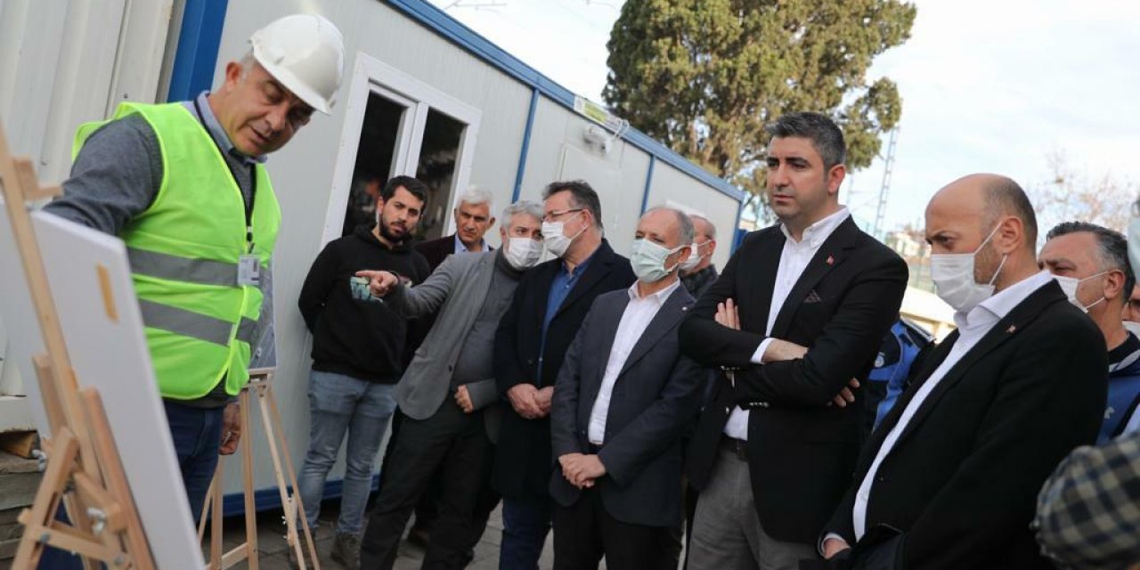 GÖKHAN YÜKSEL'DEN NEYZEN TEVFİK MEYDANI YENİLEME ÇALIŞMALARINA ZİYARET