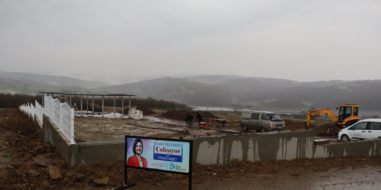 DOĞA EĞİTİM KAMPÜSÜ VE LAVANTA PARKTA ÇALIŞMALAR İLERLİYOR