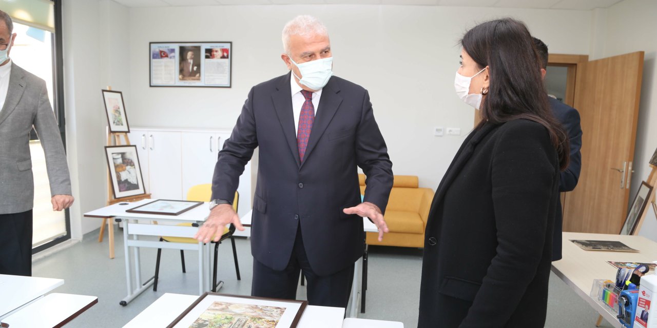 EFELER BELEDİYESİ OTİZM YAŞAM MERKEZİ’NDE SON KONTROLLERİ YAPTI