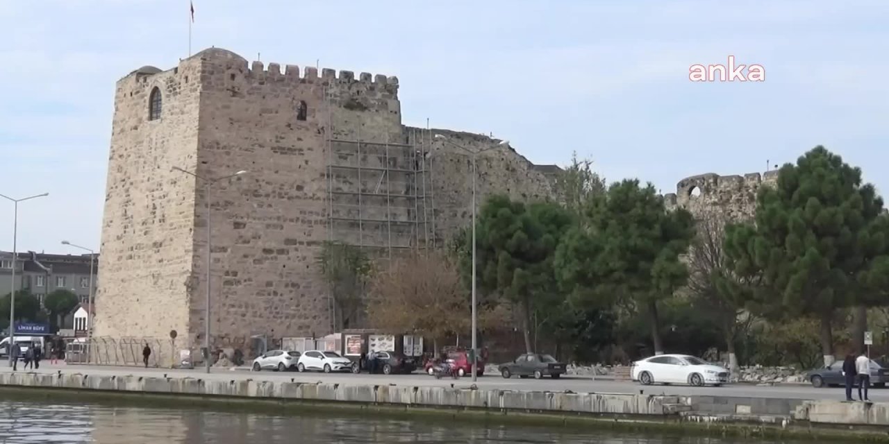 TARİHİ SİNOP SURLARI RESTORE EDİLİYOR