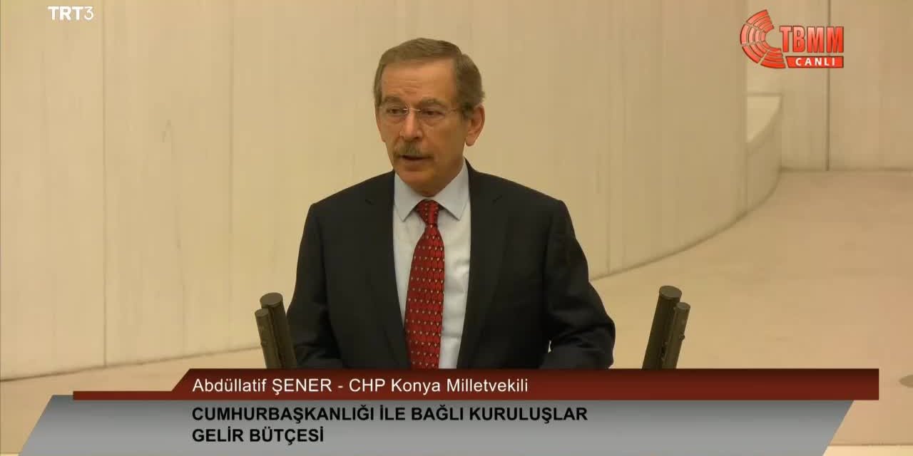 ŞENER: "YA BÜTÇENİZ YA SÖYLEDİKLERİNİZ YANLIŞ. ÜLKE BÖYLE KARARSIZ YÖNETİLMEZ"