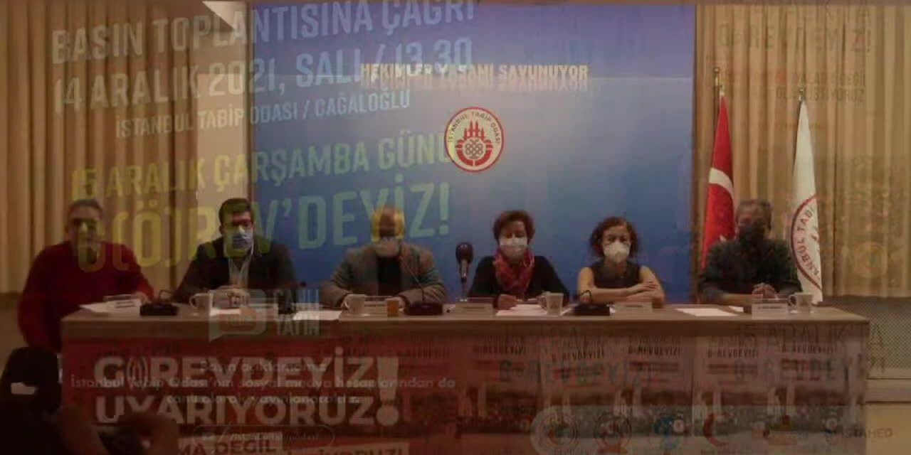 İSTANBUL TABİP ODASI BAŞKANI SAİP: “SAĞLIK HAKKI, EMEĞİMİZ VE GELECEĞİMİZ İÇİN ARTIK G(Ö)REV ZAMANIDIR”