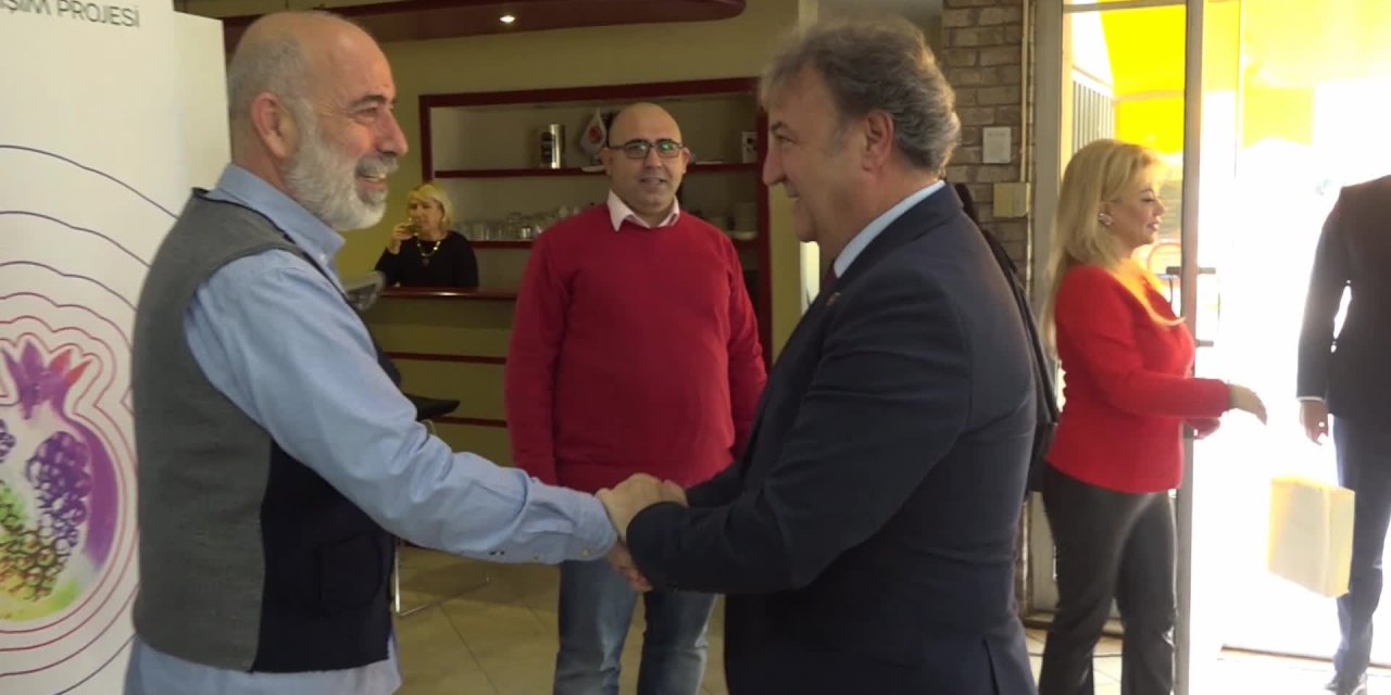 BAŞKAN İDUĞ'DAN İGC'YE ZİYARET