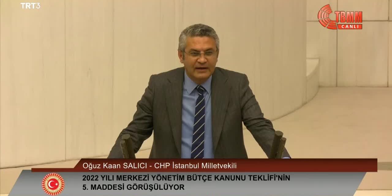 CHP'Lİ SALICI: "DIŞ GÜÇLERİN TALİMATI İLE Mİ İŞ YAPIYORSUNUZ?"