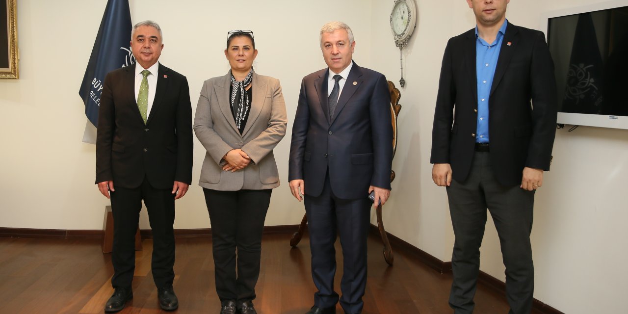 CHP MİLLETVEKİLİ ÇETİN ARIK’TAN BAŞKAN ÇERÇİOĞLU'NA ZİYARET