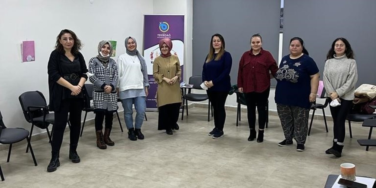 TEKİRDAĞ BÜYÜKŞEHİR BELEDİYESİ'NDEN KADIN ÇALIŞMALARI ATÖLYESİ