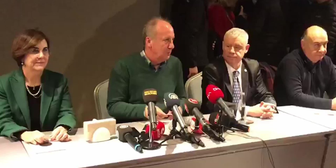 MUHARREM İNCE: “ERDOĞAN, EKONOMİNİN KİTABINI YAZDIĞINI SÖYLÜYORDU, EKONOMİNİN ÇÖKÜŞÜNÜN KİTABINI YAZMIŞ”