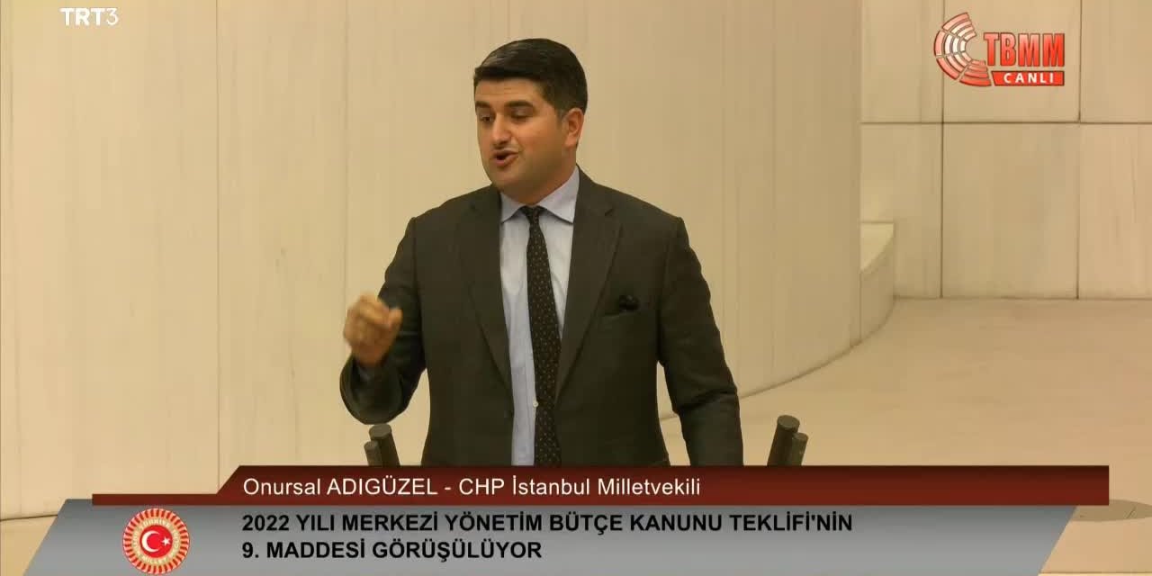 ONURSAL ADIGÜZEL: "ÇİN MODELİNDEN KASTINIZ TÜRKİYE’Yİ UCUZ İŞ GÜCÜ CENNETİNE ÇEVİRMEKSE BUNU ZATEN BAŞARDINIZ"