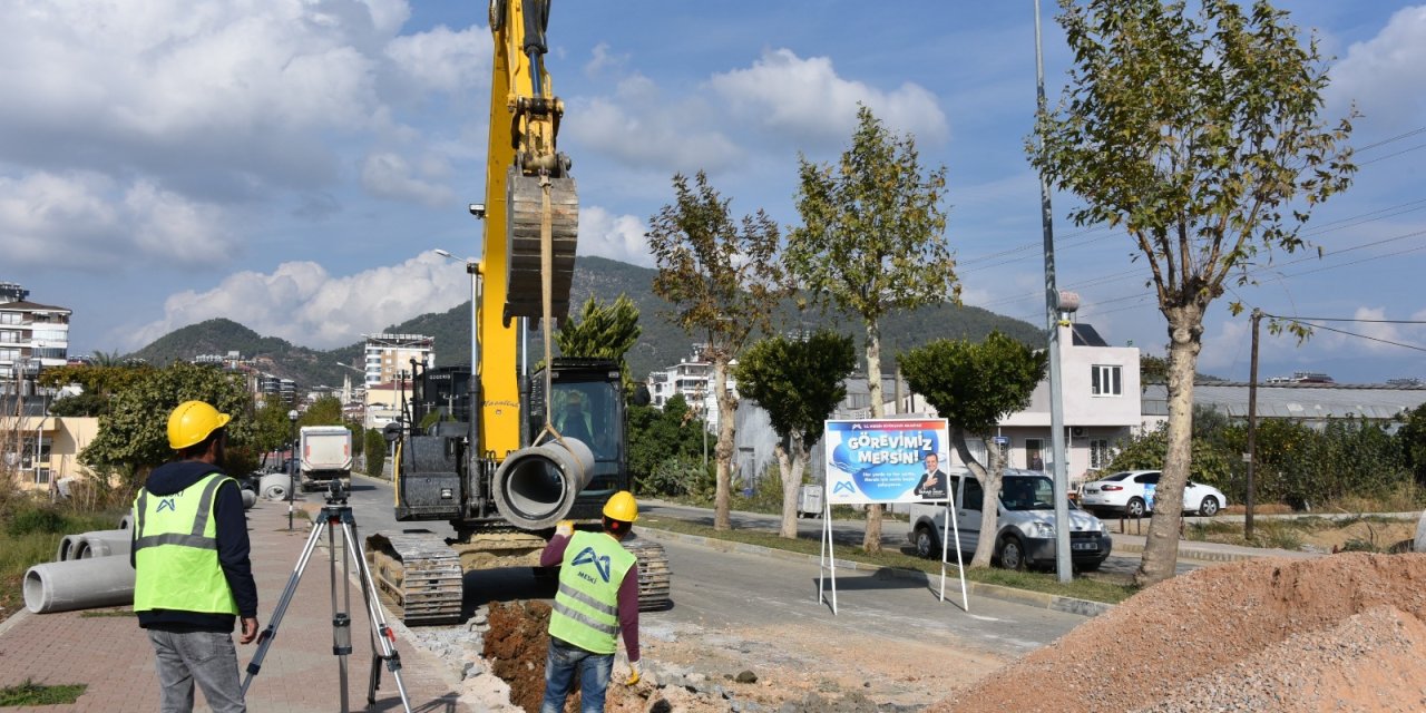 MESKİ, ANAMUR İLÇESİNİN ALT YAPISINI GÜÇLENDİRİYOR