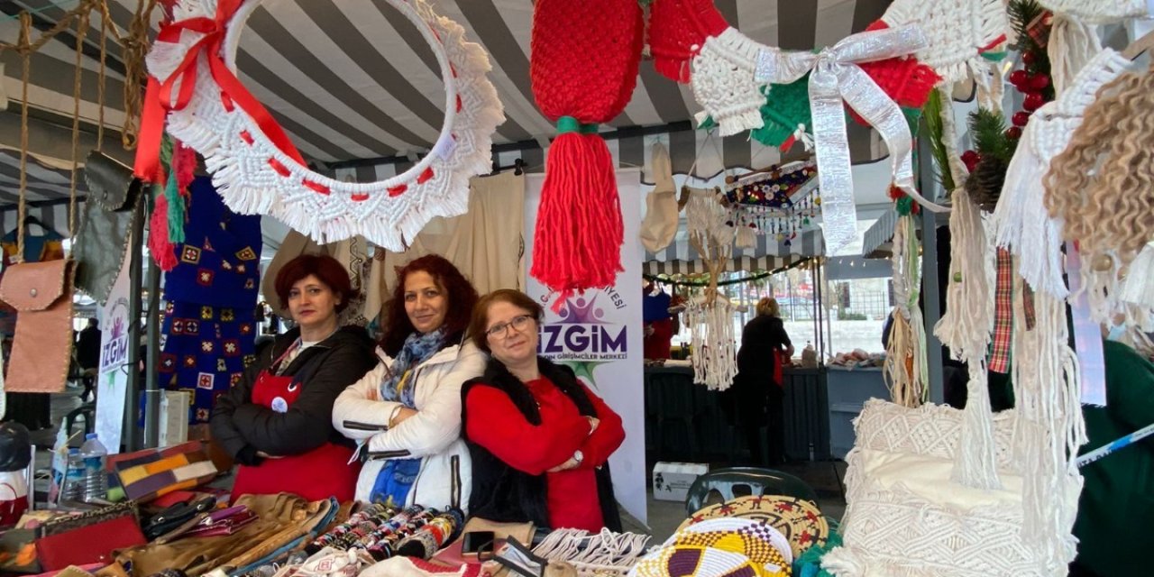 İZGİM VE ÇINAR KADIN KOOPERATİFİ, ÜRÜNLERİNİ İSTANBULLULARLA BULUŞTURDU