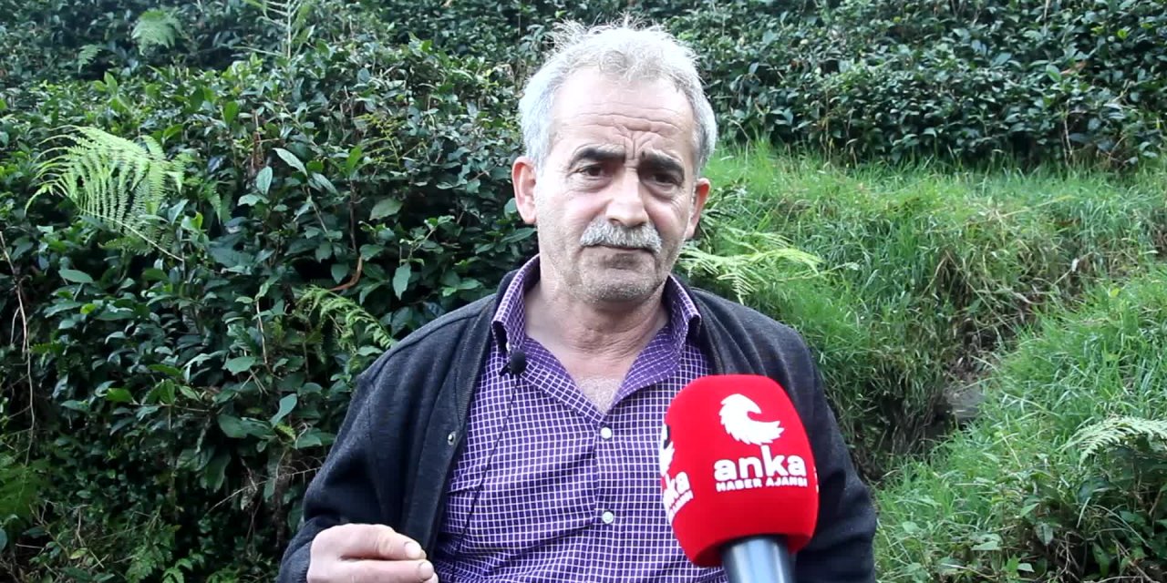 RİZE GÜNEYSU'DA 5 AY ÖNCE EKONOMİYİ ELEŞTİREN SANCAKTUTAN'IN BU KEZ EVİNİN SUYU KESİLDİ