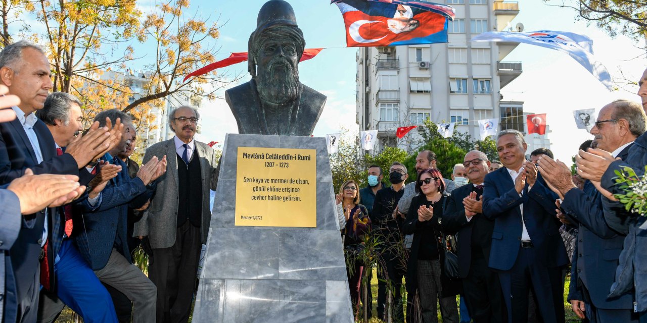 MURATPAŞA'DA MEVLANA CELALEDDİN RUMİ PARKI AÇILDI