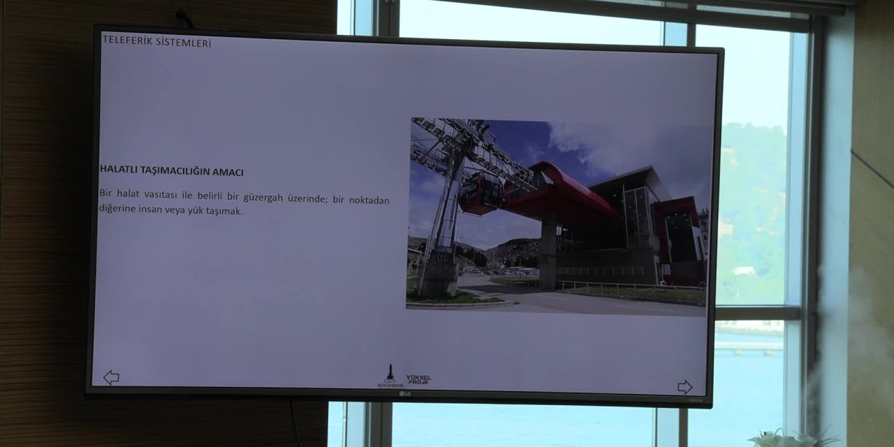 İZMİR BÜYÜKŞEHİR'DEN BAYRAKLI'YA TELEFERİK PROJESİ