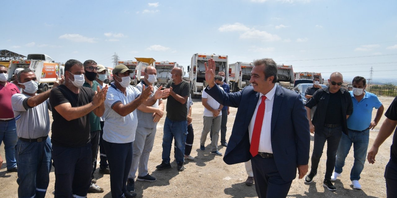 ÇUKUROVA BELEDİYESİ'NDE EN DÜŞÜK ÜCRET 4 BİN 500 TL OLUYOR