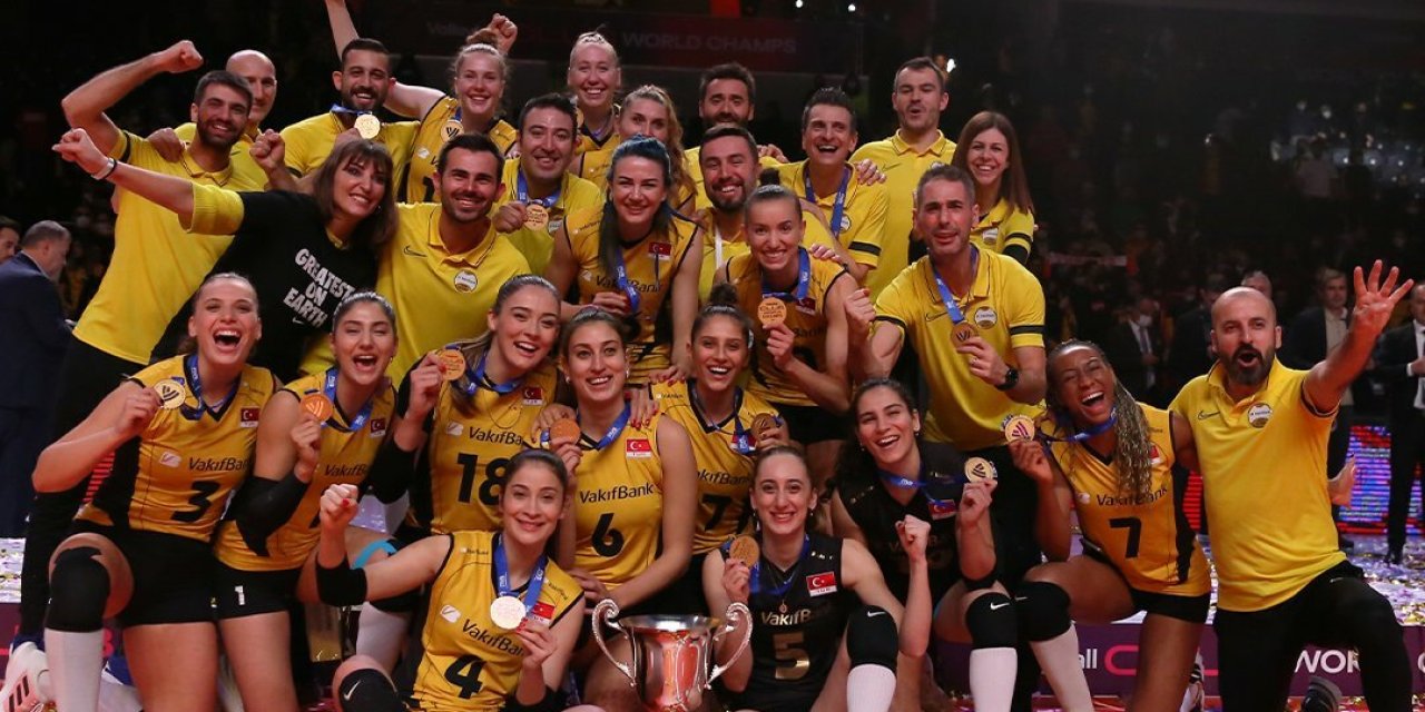 VAKIFBANK KADIN VOLEYBOL TAKIMI 4. KEZ DÜNYA ŞAMPİYONU OLDU