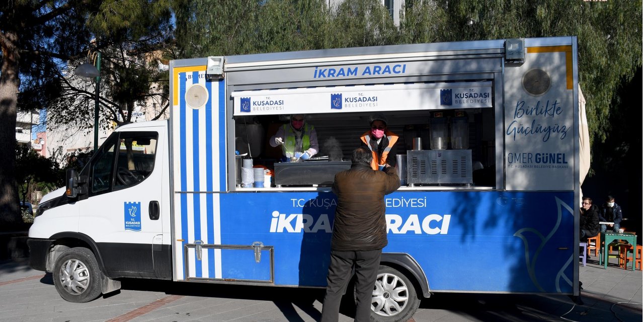 KUŞADASI BELEDİYESİ'NDEN HAFTAYA SICAK BAŞLANGIÇ