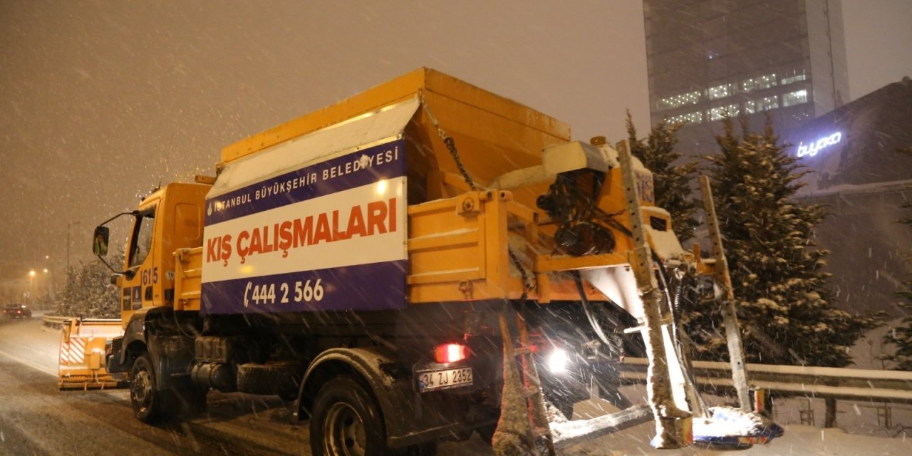 İSTANBUL'A KAR UYARISI: BU GECE ETKİSİNİ GÖSTERECEK