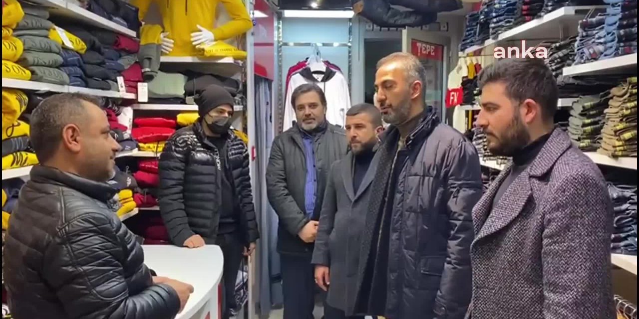 DEVA PARTİSİ ELAZIĞ İL BAŞKANI’NIN DİNLEDİĞİ ESNAF: “HAYATIMIZDAN GİTTİ, ÇOCUKLARIMIZDAN GİTTİ”