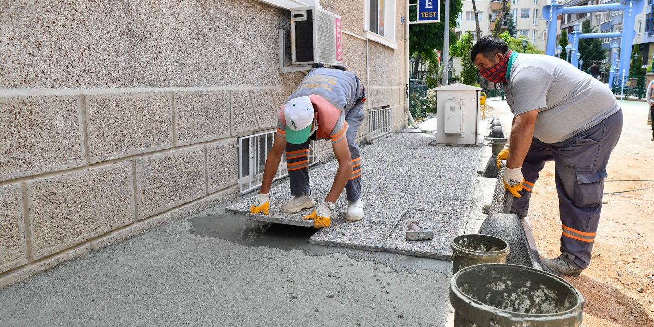 TEPEBAŞI'NDA ÜST YAPI ÇALIŞMALARI HIZ KAZANDI