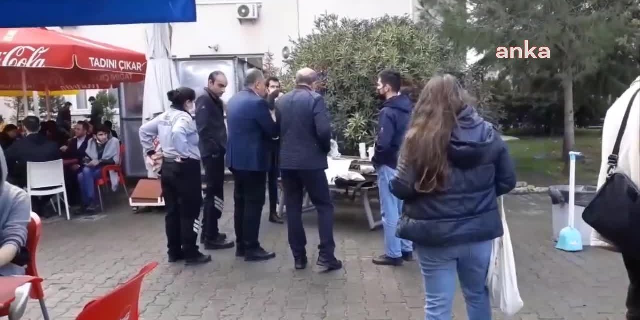 ÜNİVERSİTEDE ÇAY DAĞITAN ÖĞRENCİLERE DİSİPLİN SORUŞTURMASI AÇILDI