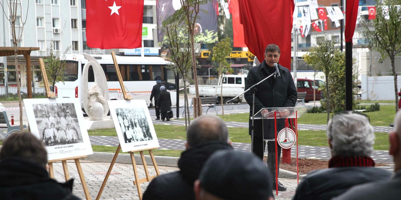 ÖRNEKKÖYLÜ HÜSEYİN’İN ADI PARKTA ÖLÜMSÜZLEŞTİ