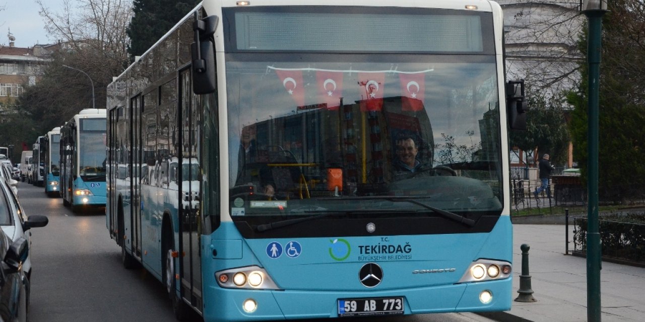 TEKİRDAĞ’DA ULAŞIMA ZAM YAPILDI