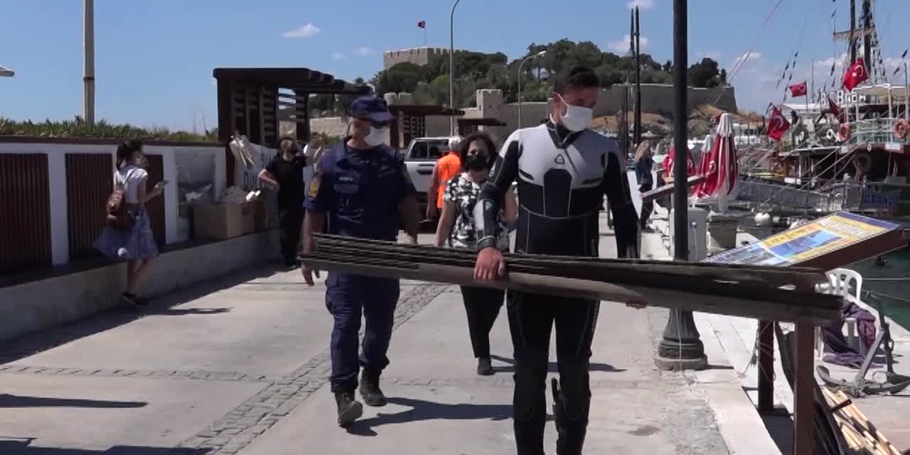 DENİZDEN KLOZET ÇIKTI