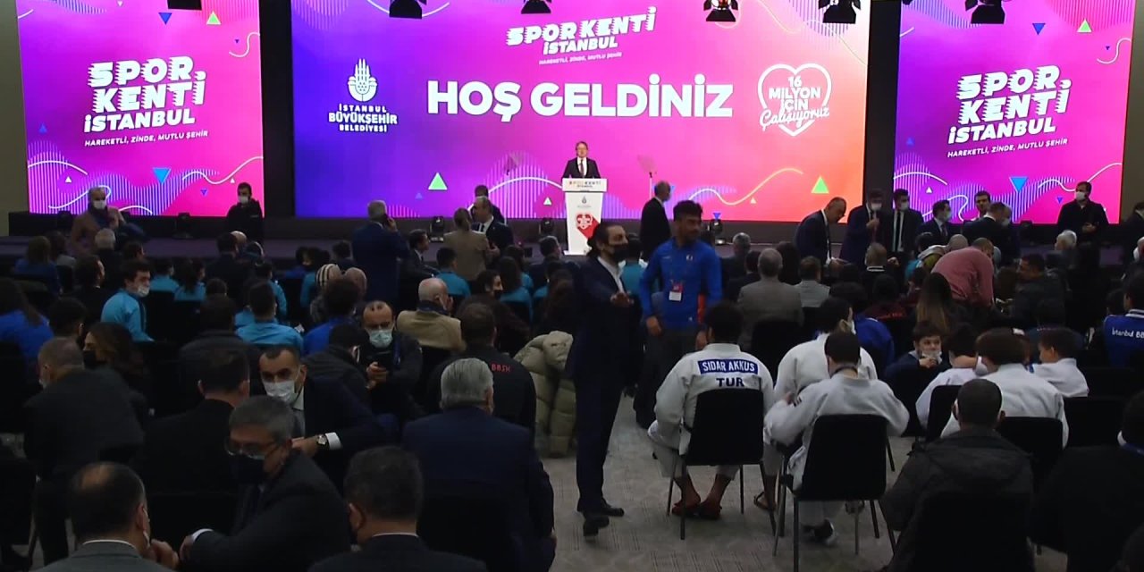 İMAMOĞLU: İSTANBUL’UN BİR SPOR KENTİ OLMASI İÇİN SEFERBERLİK BAŞLATIYORUZ