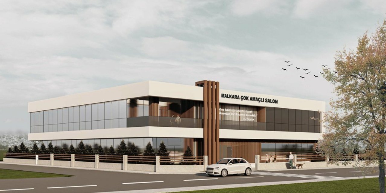 TEKİRDAĞ BÜYÜKŞEHİR, MALKARA ÇOK AMAÇLI SALON’UN AÇILIŞI İÇİN GÜN SAYIYOR