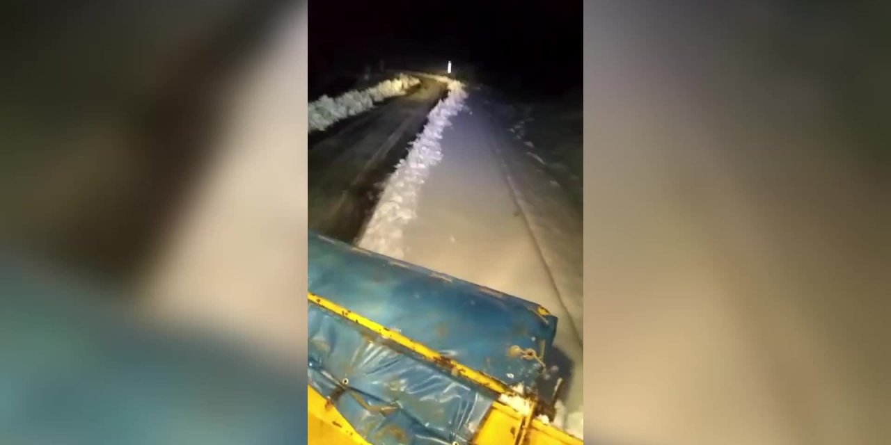 KIRIKKALE’DE KAPANAN KÖY YOLLARI ULAŞIMA AÇILDI