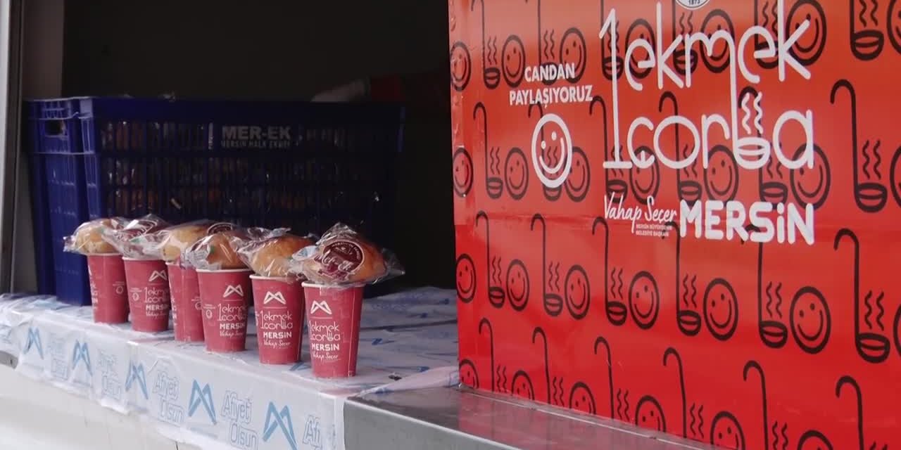 MERSİN BÜYÜKŞEHİR’İN SABAH ÇORBASI ARTIK TÜM GÜN VATANDAŞLARA ULAŞIYOR