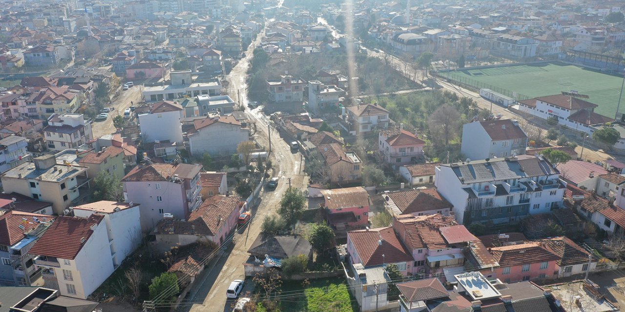 MERKEZEFENDİ MAHALLESİ’NDE ÜSTYAPI ÇALIŞMALARI BAŞLADI