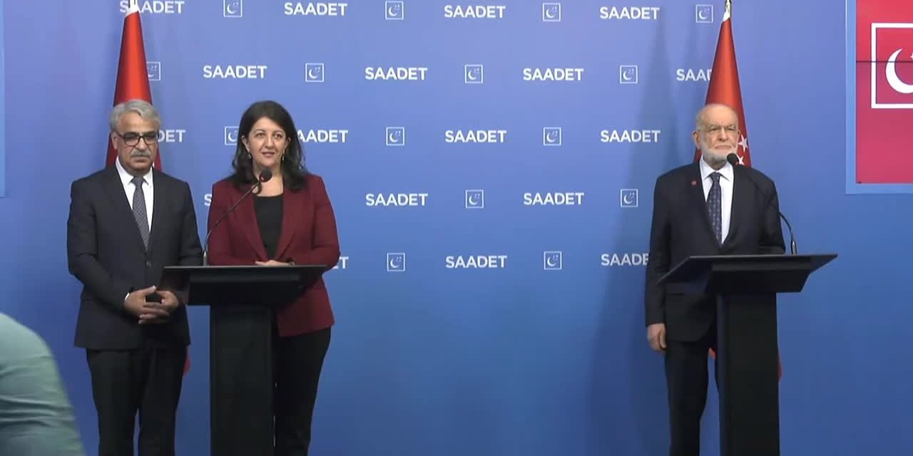 HDP, MUHALEFET PARTİLERİNİN ORTAK ÖNERGEYLE ERKEN SEÇİM TALEBİNDE BULUNMASINI ÖNERDİ