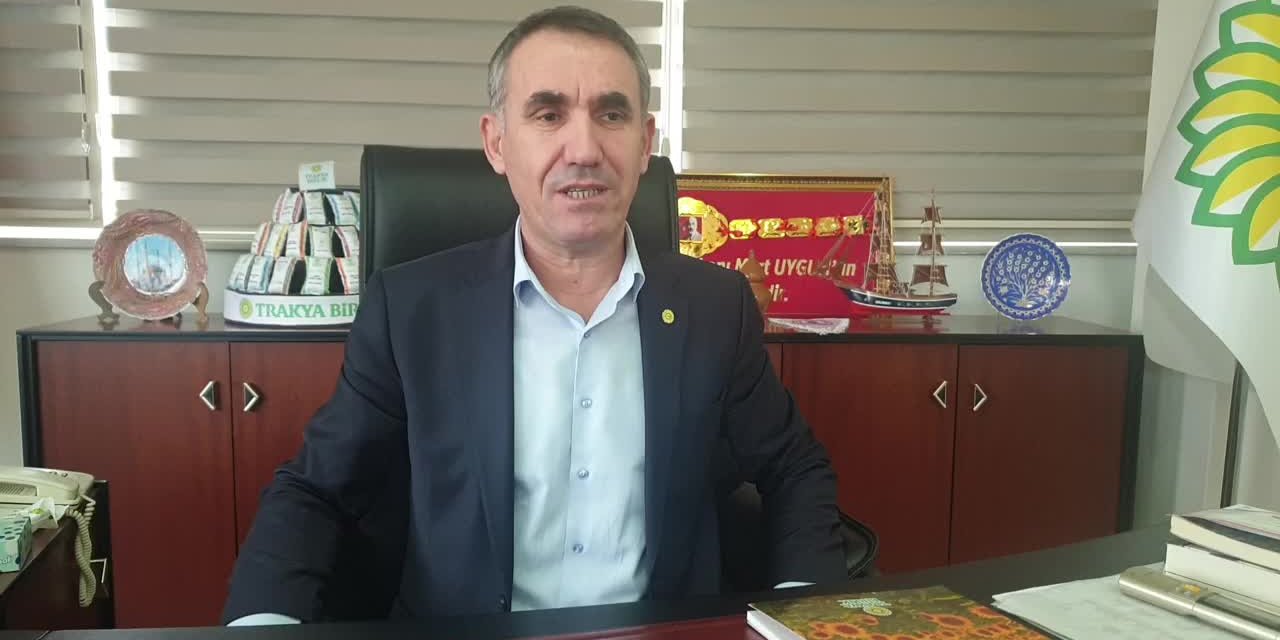 TRAKYA BİRLİK YÖNETİM KURULU BAŞKANI KIRBİÇ: GÜBRE KISITLAMASI KALKTI