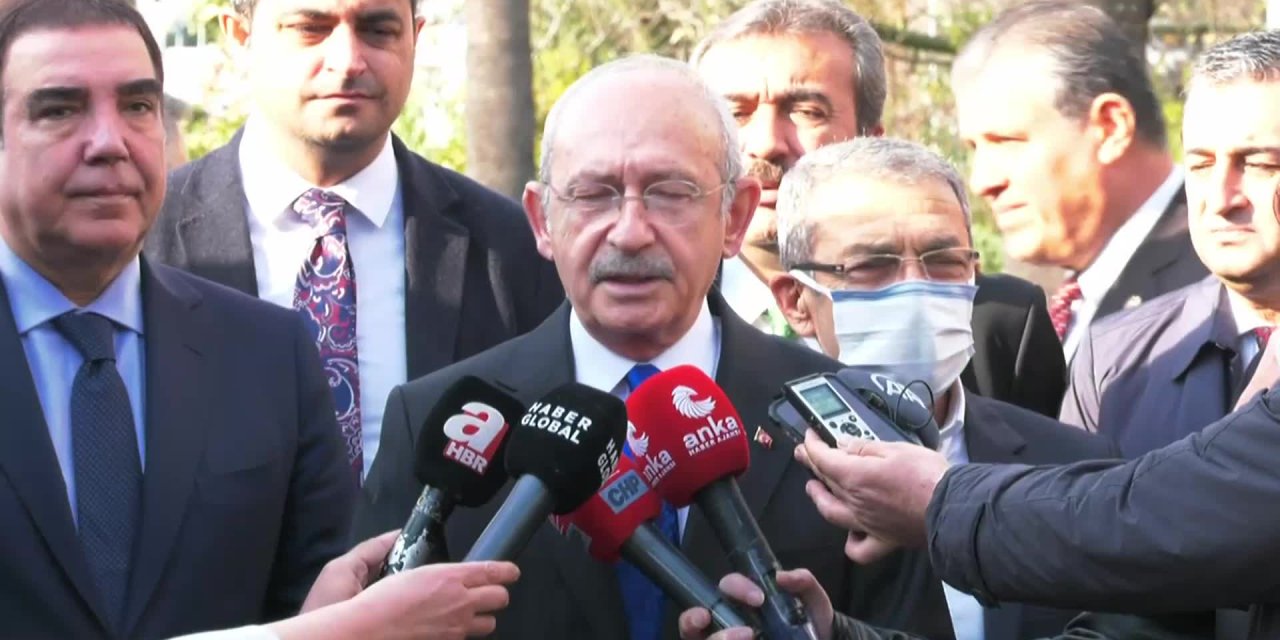 KILIÇDAROĞLU: SANAYİCİNİN, ÜRETİCİNİN UMUTSUZLUĞA KAPILMASINA YER YOK