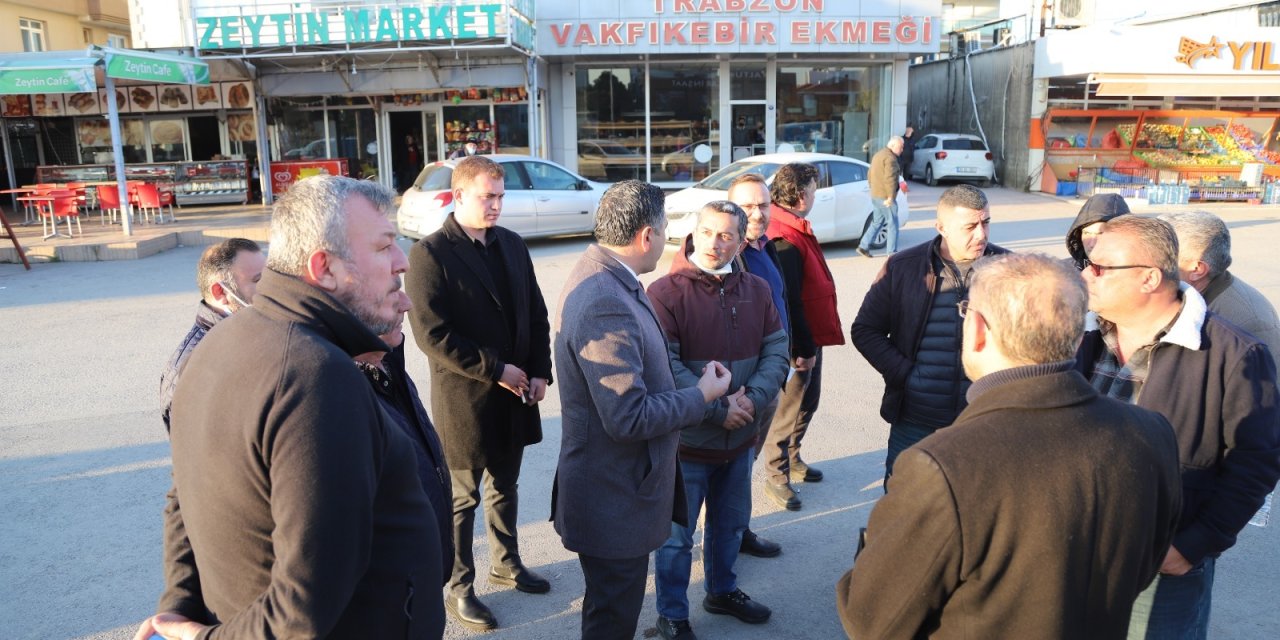 MENDERES BELEDİYE BAŞKANI KAYALAR, ESNAFI ZİYARET ETTİ